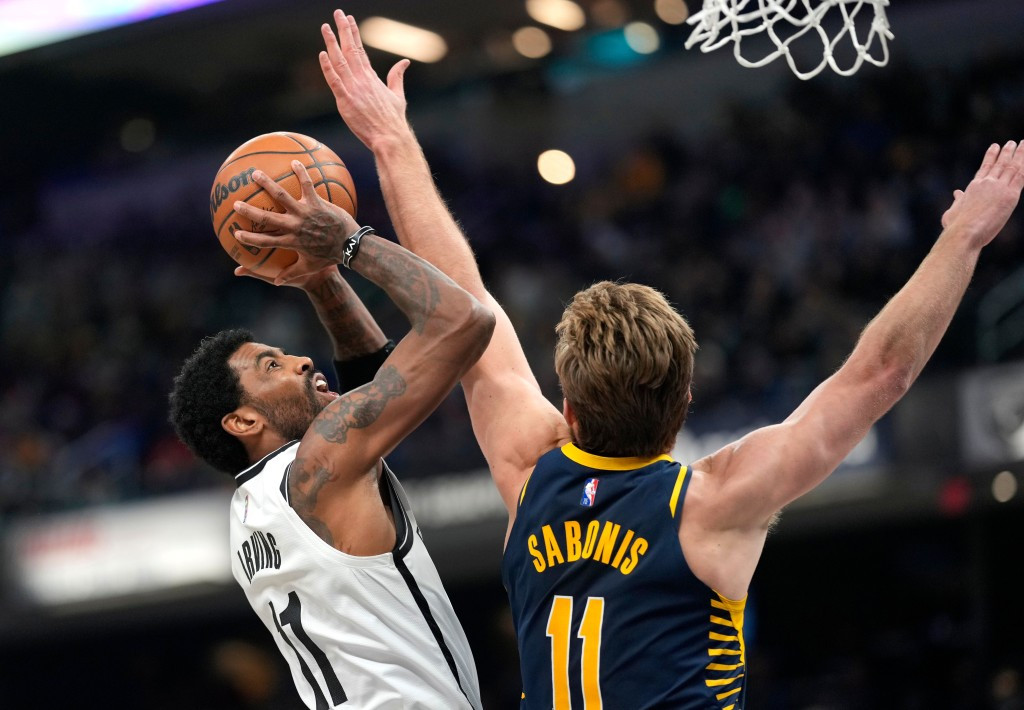 22 Poin di Laga Debut Musim Ini, Kyrie Irving Bantu Nets atasi Pacers