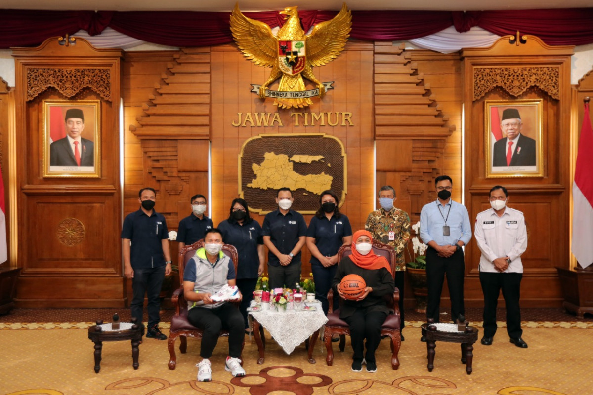 Gubernur Khofifah: Jadikan DBL Tonggak Kebangkitan Olahraga