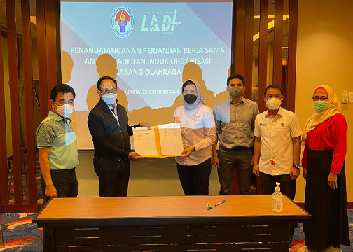 PP Perbasi Ambil Bagian dalam Membantu LADI untuk Pengambilan Sampel Doping