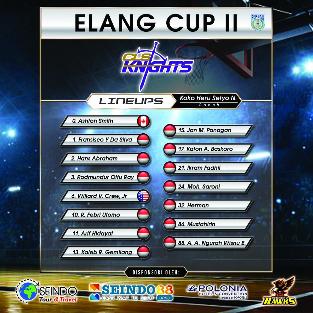 Line Up CLS Knights Surabaya