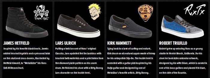 vans hetfield