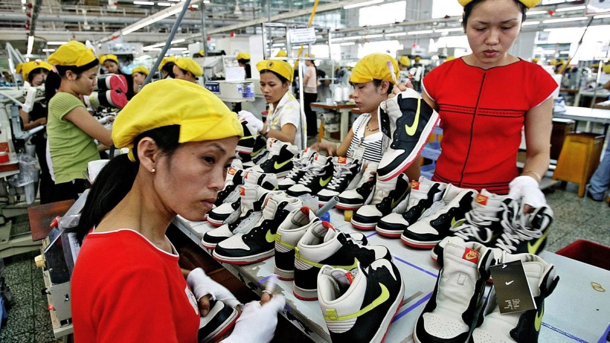 nike air made in china