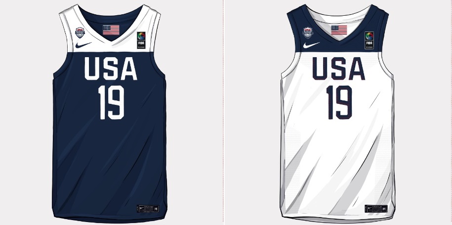 nike usa basketball jersey 2019