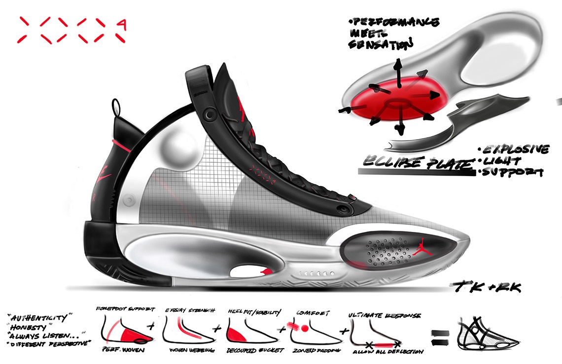 Air Jordan 34 Sepatu Paling Ringan Dari Lini Jordan Mainbasket Com