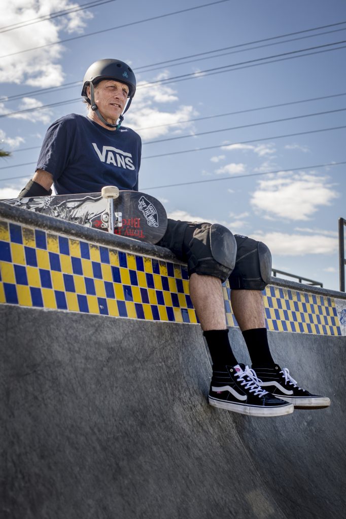 tony hawk on vans