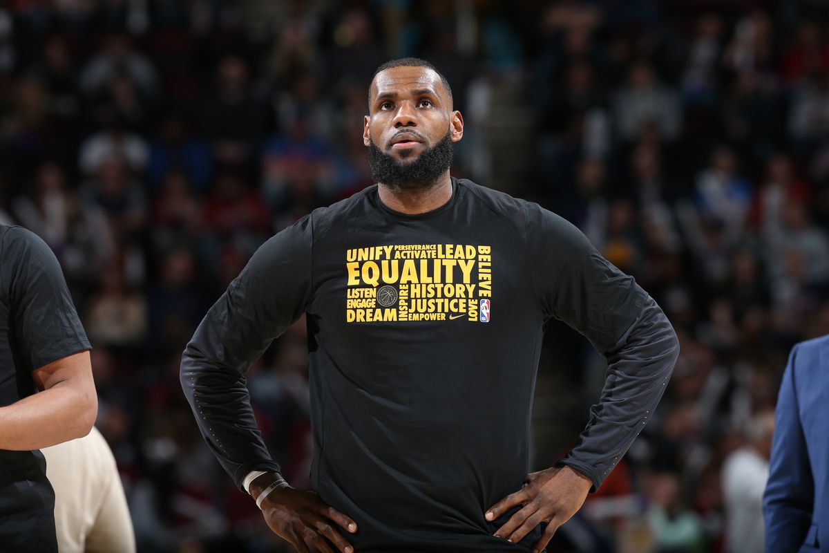 lebron james equality shirt