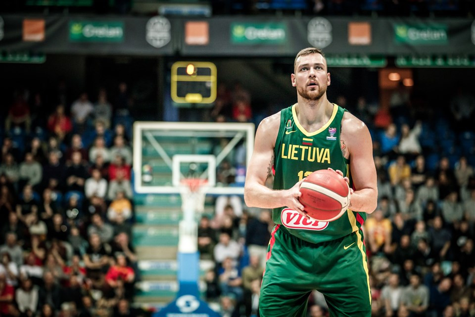 Donatas Motejiunas, Lithuania, Piala Dunia FIBA 2023
