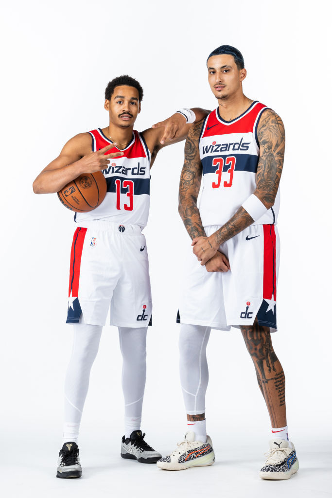 Washington Wizards Jordan Poole Kyle Kuzma NBA 2023