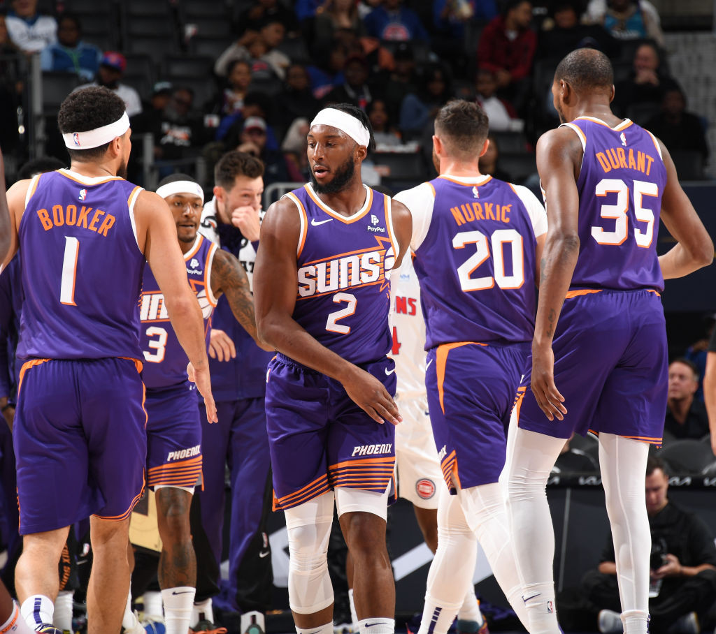 Kevin Durant, Devin Booker, Bradley Beal Phoenix Suns NBA 2023-2024