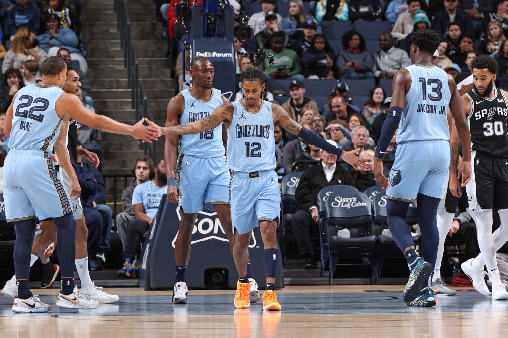 Ja Morant Desmond Bane Jaren Jackson Jr. Memphis Grizzlies