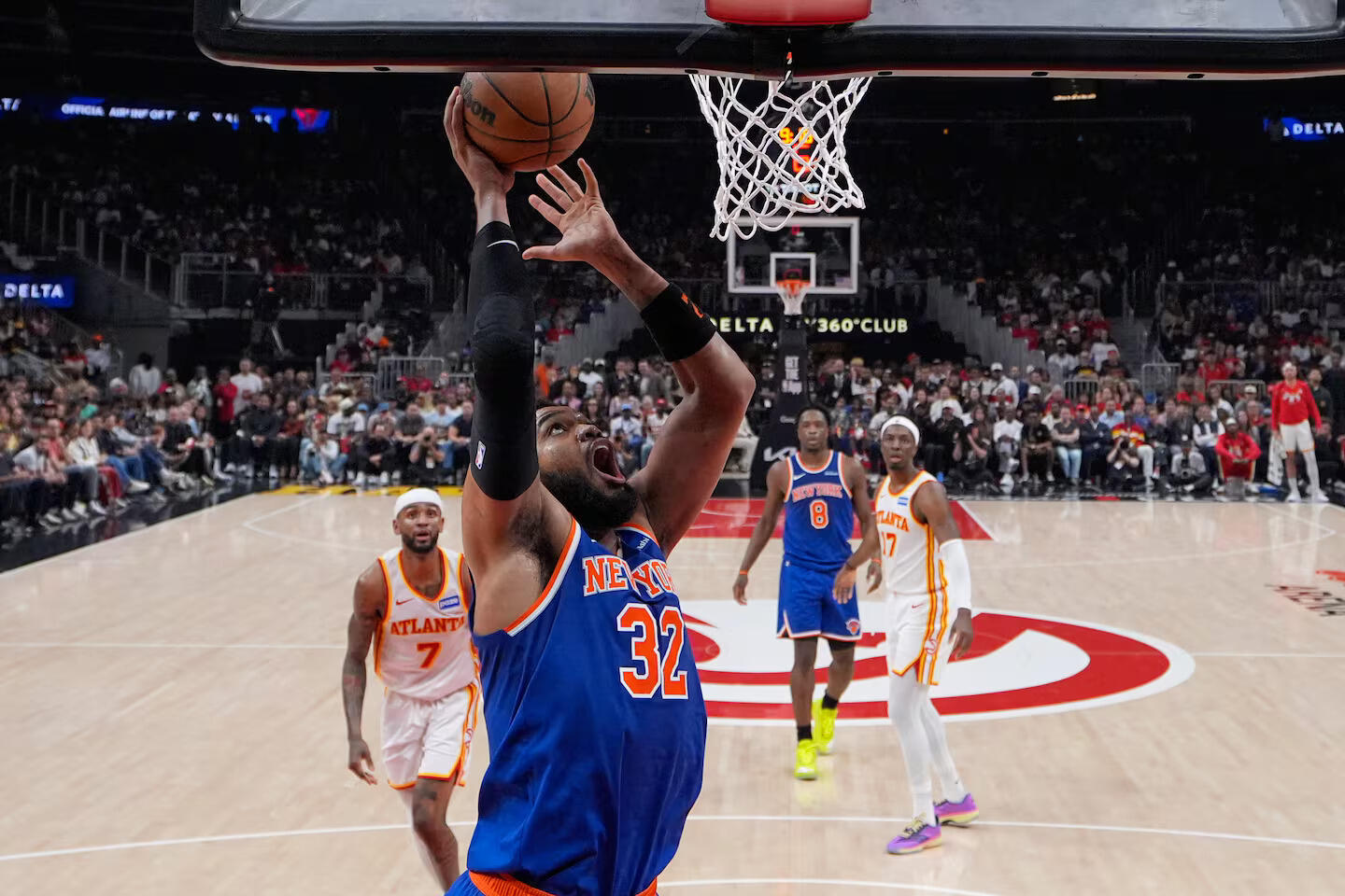 Karl-Anthony Towns Cetak Tripel-Dobel, Knicks Samakan Kedudukan Seri Playoff